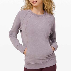 Lululemon Scuba Crew Terry Sweatshirt Wash / Washed Size 4